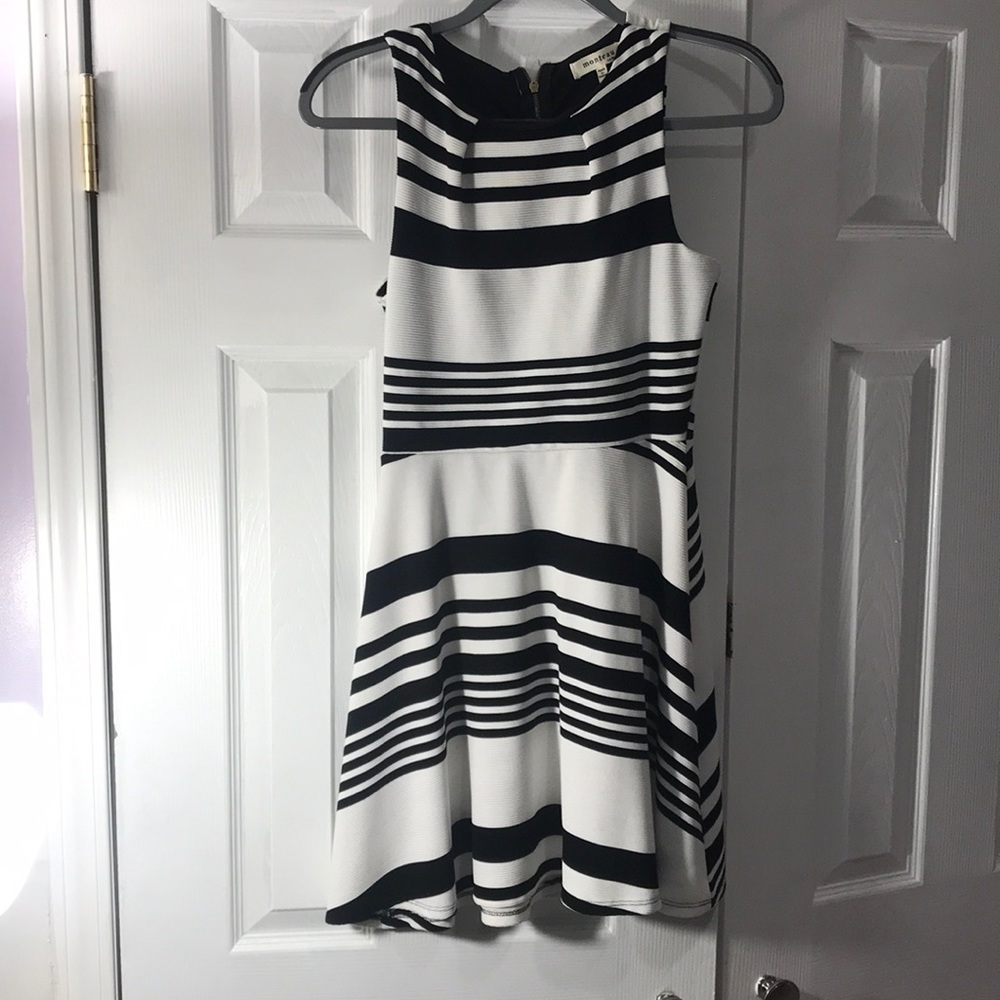 Black and White Dress